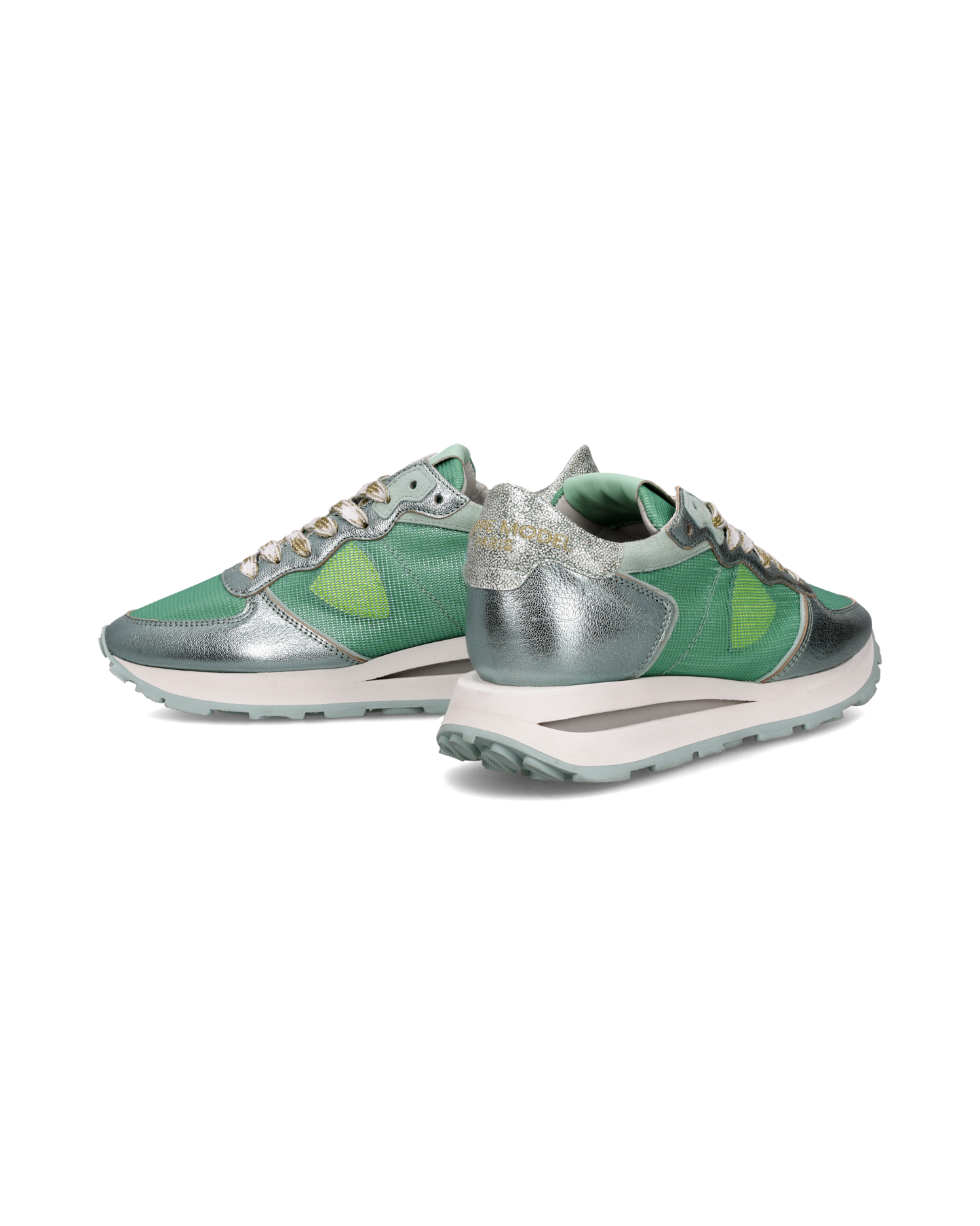 Sneakers Tropez Haute Donna, Verde Acqua
