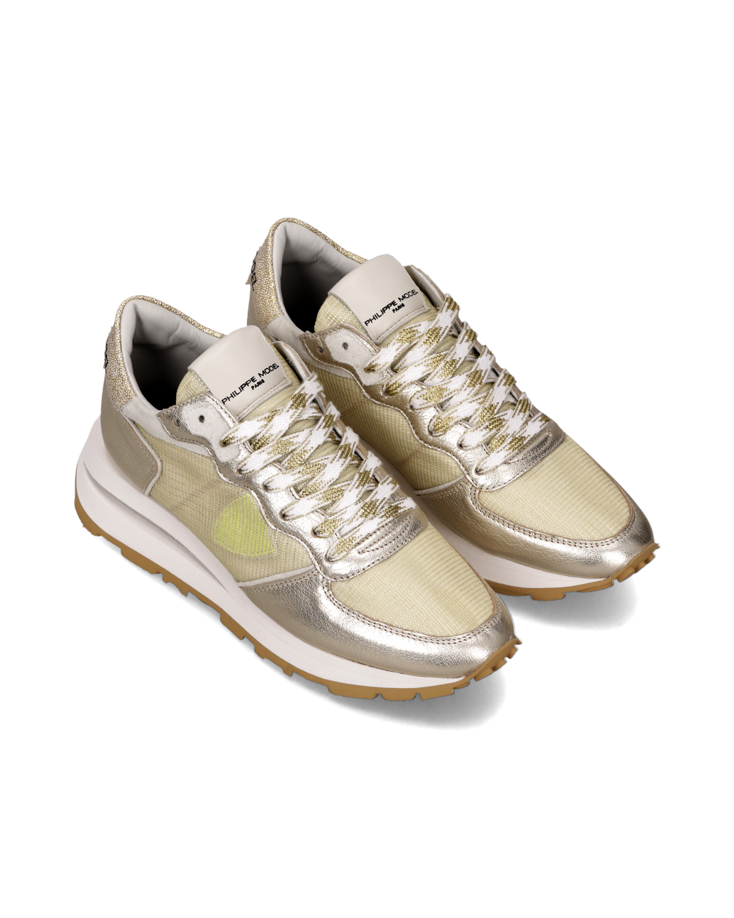 Sneakers Tropez Haute Donna, Beige