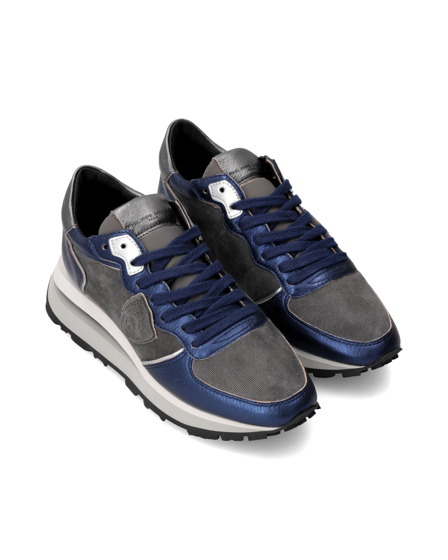 Sneaker Tropez Haute Donna, Blu e Grigio