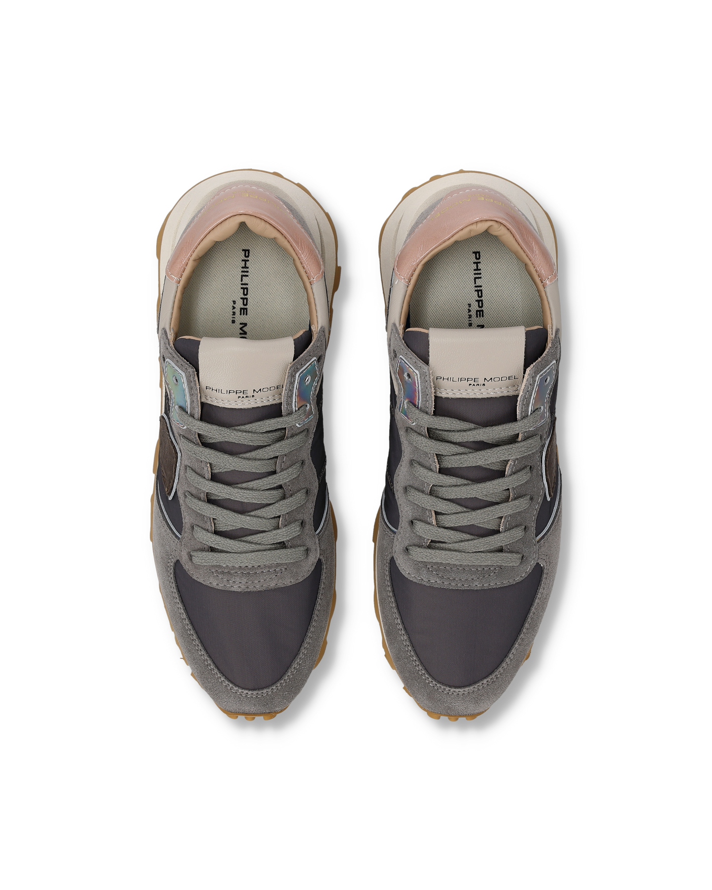 Zapatillas Tropez Haute Para Mujer, Gris Antracita Rosa
