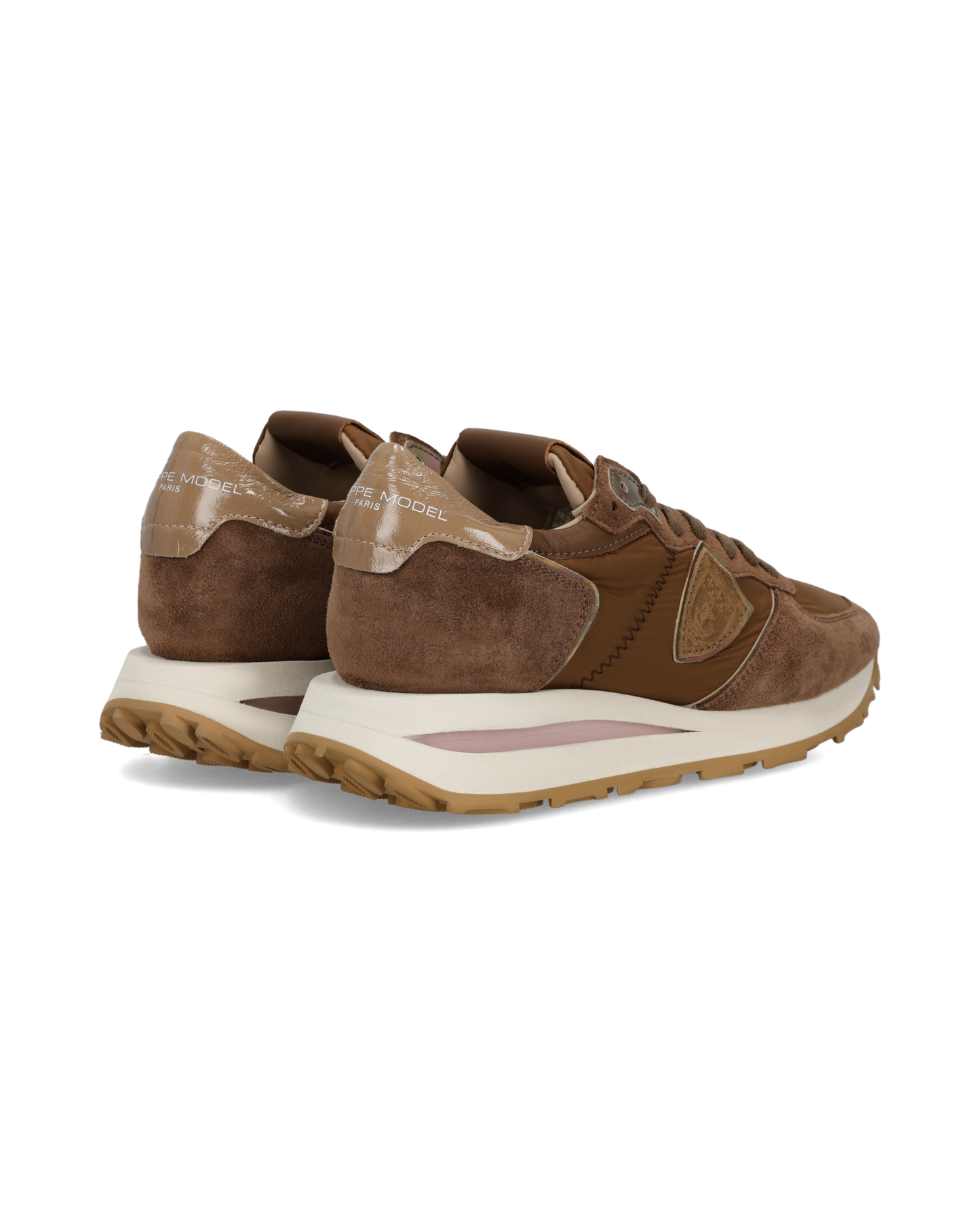 Baskets Tropez Haute Femme, Marron Cognac
