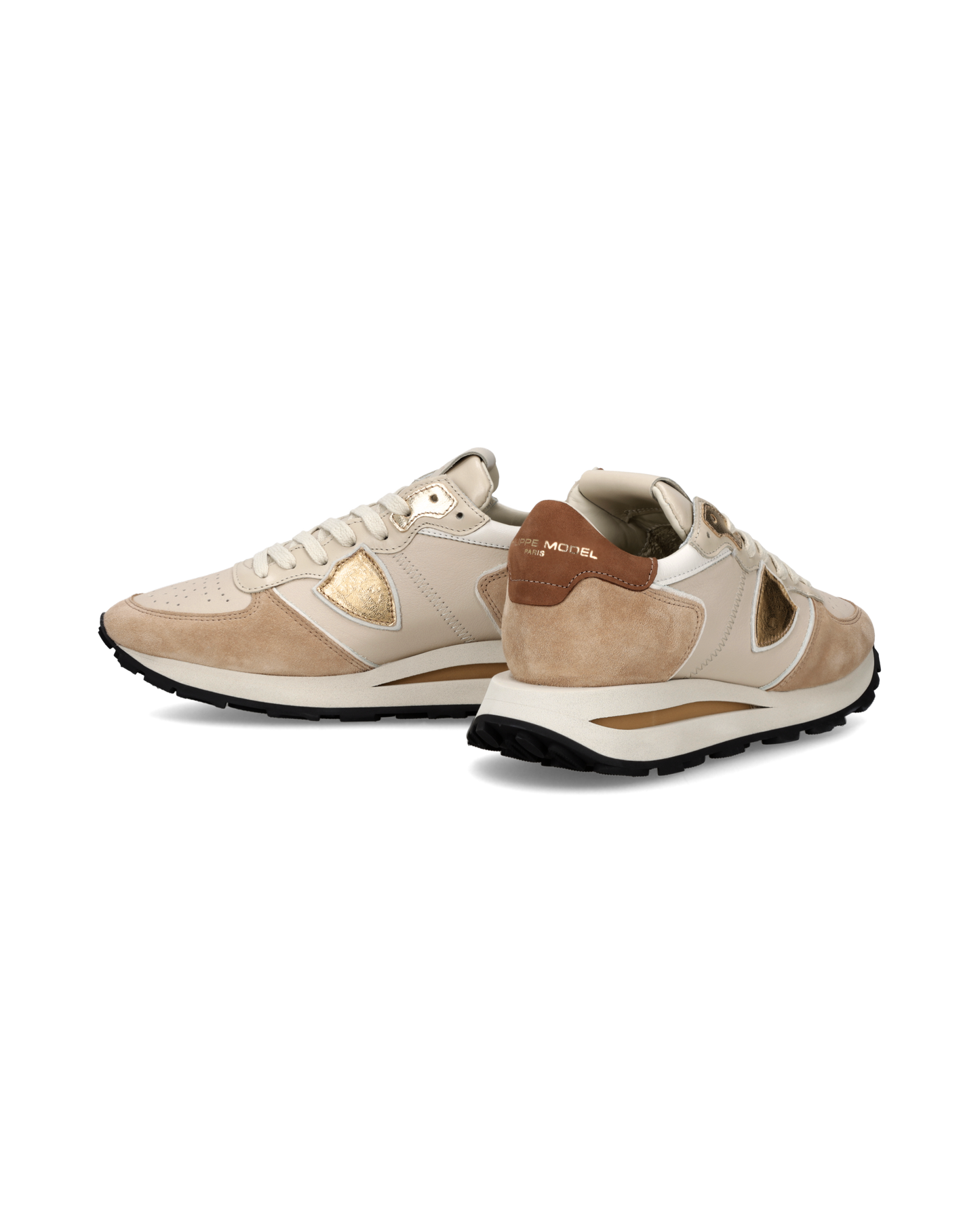 Sneakers Tropez Haute Donna, Beige Sabbia Marrone