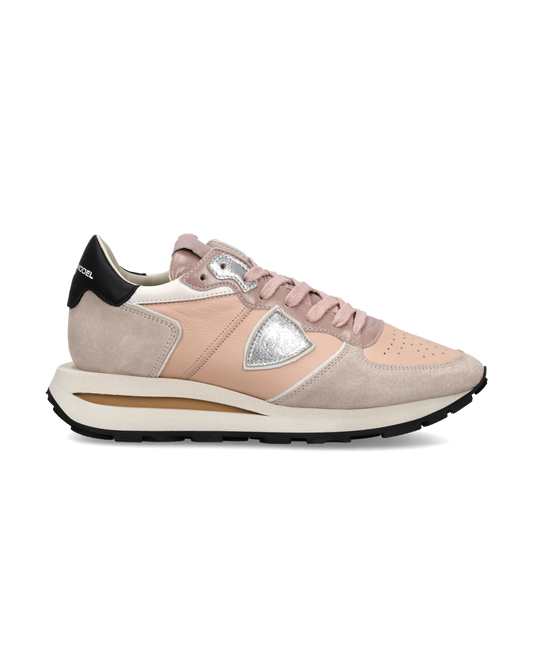 Sneakers Tropez Haute Donna, Rosa Nero