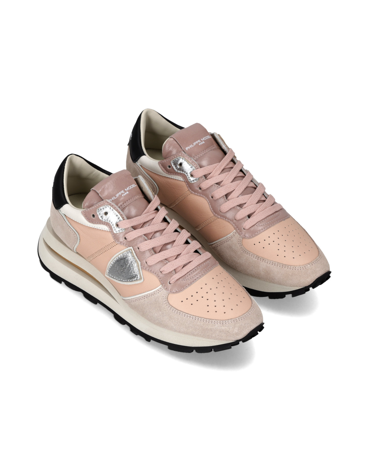 Sneakers Tropez Haute Donna, Rosa Nero
