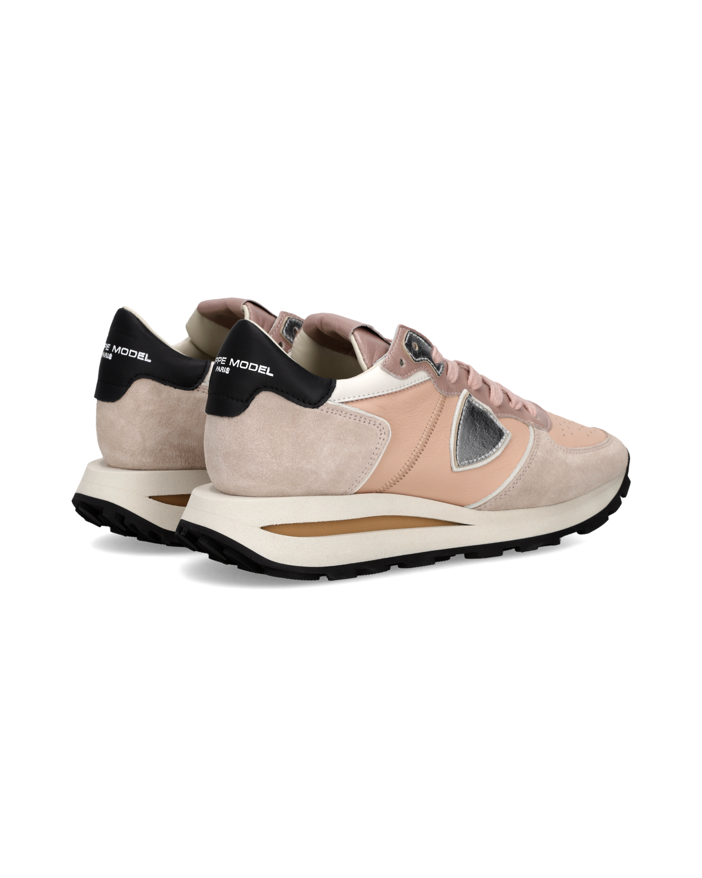 Sneakers Tropez Haute Donna, Rosa Nero