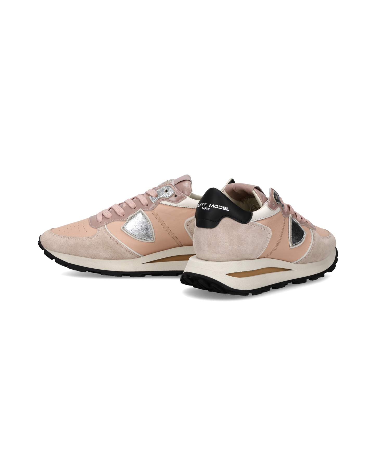 Sneakers Tropez Haute Donna, Rosa Nero