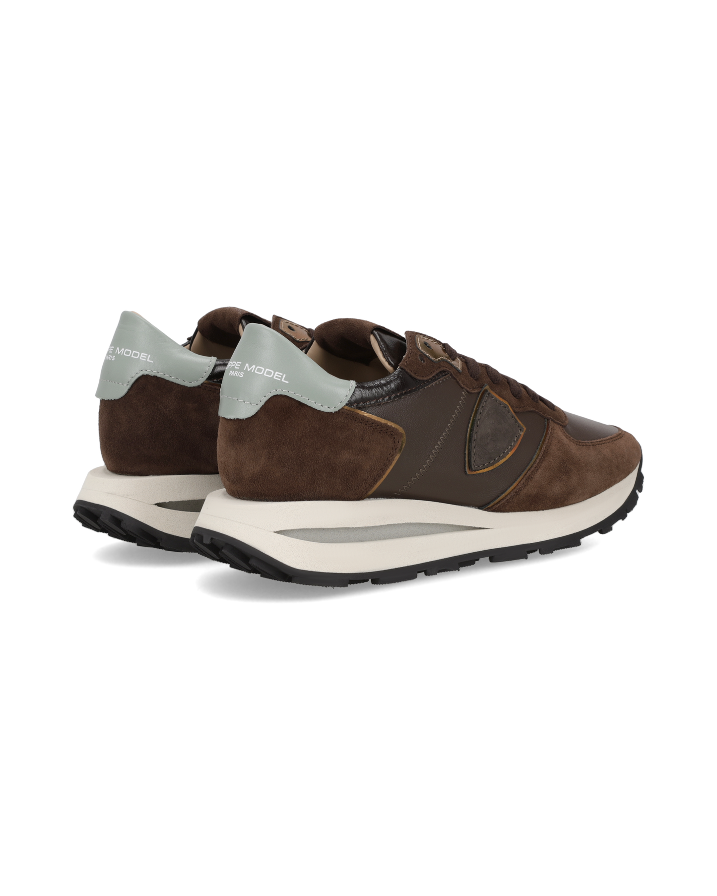 Sneakers Tropez Haute für Damen, Braun Himmelblau