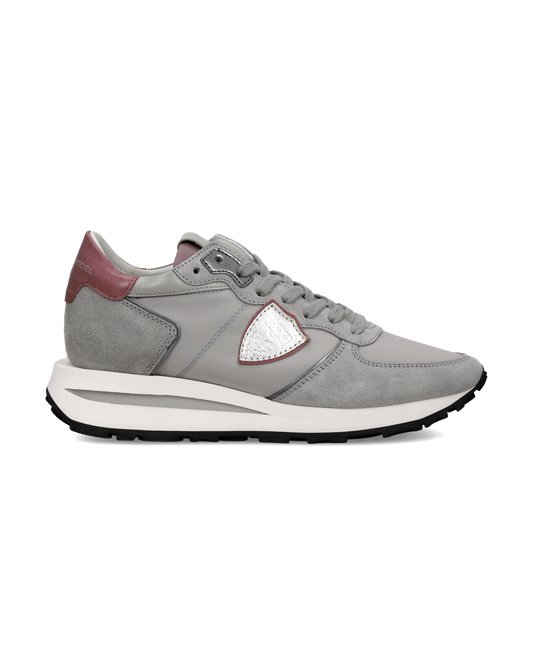 Sneakers Tropez Haute Donna, Grigio Bordeaux