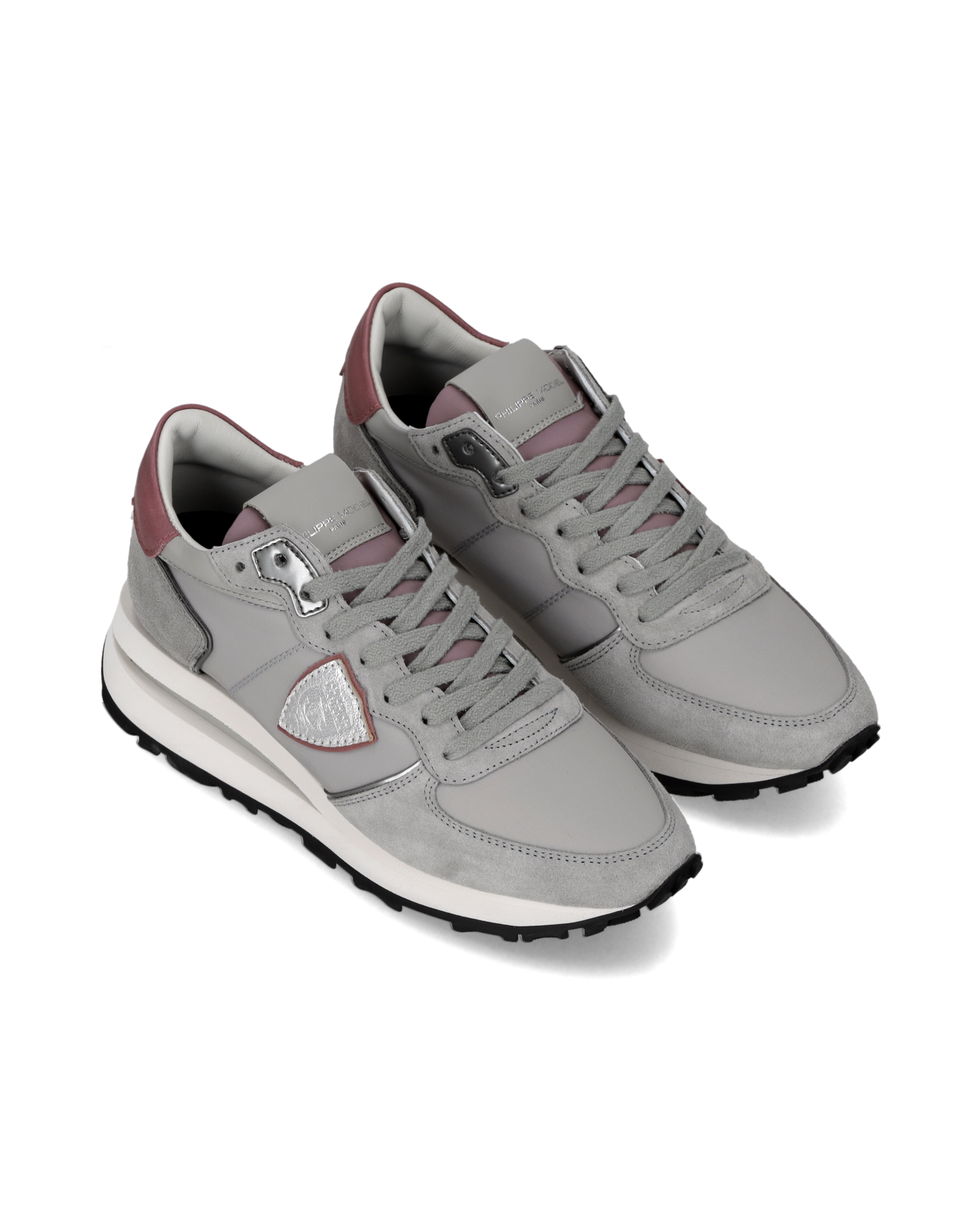 Sneakers Tropez Haute Donna, Grigio Bordeaux