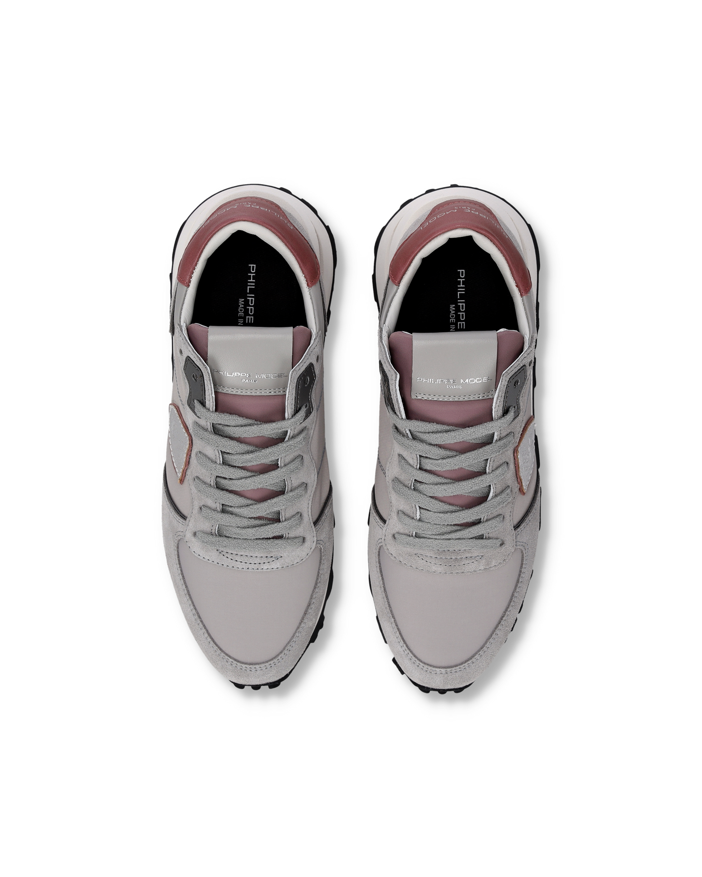 Sneakers Tropez Haute Donna, Grigio Bordeaux