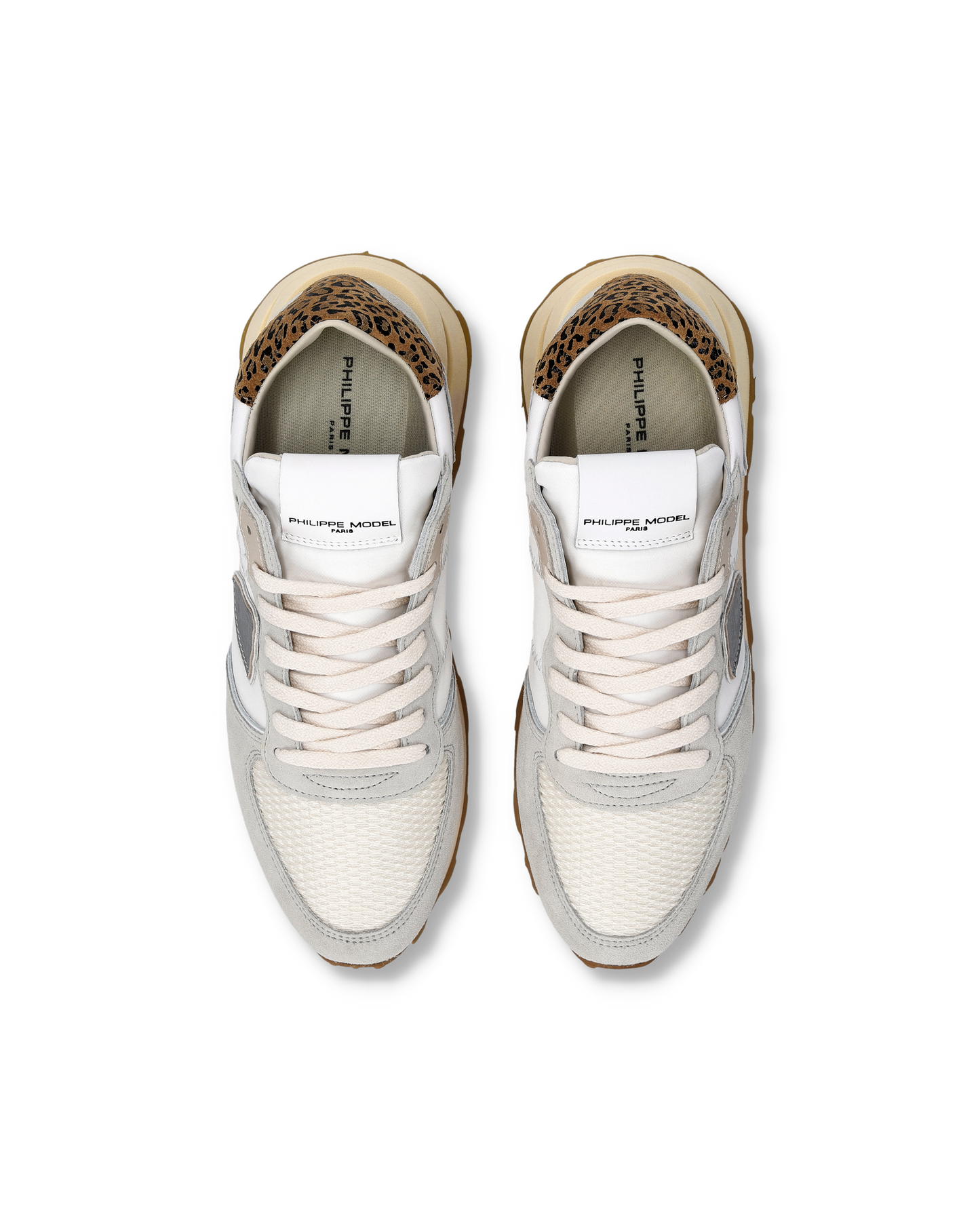 Sneakers Tropez Haute Women, White Beige