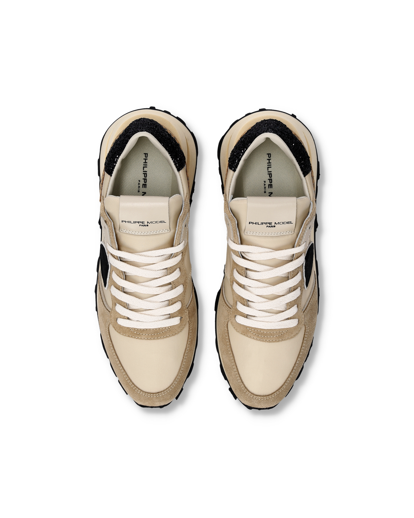 Sneakers Tropez Haute Donna, Sabbia Nero Stampa Animalier 