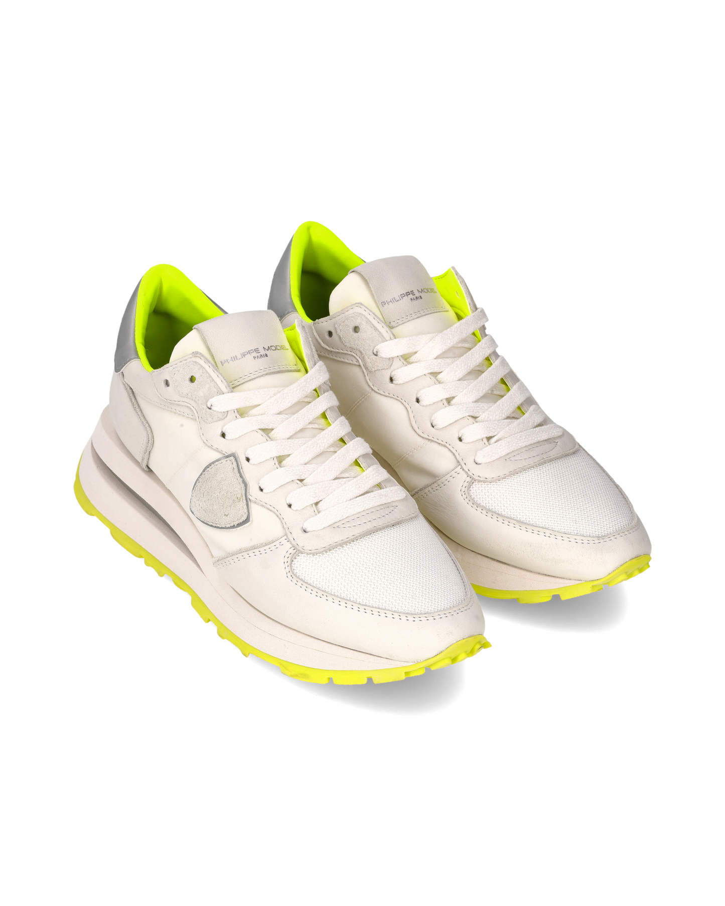 Sneaker Tropez Haute Donna, Bianco e Giallo