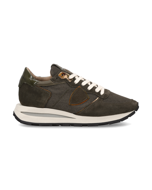 Sneakers Tropez Haute für Damen, Militärgrün