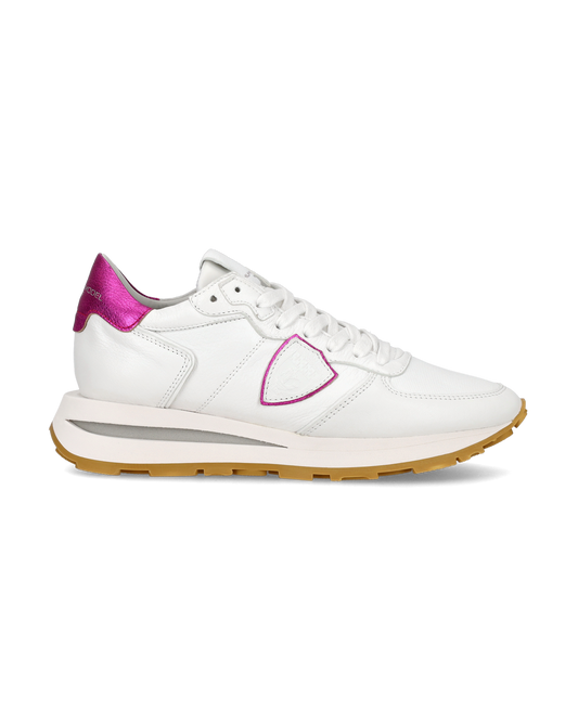 Sneaker basse Tropez Haute donna - bianco e fucsia