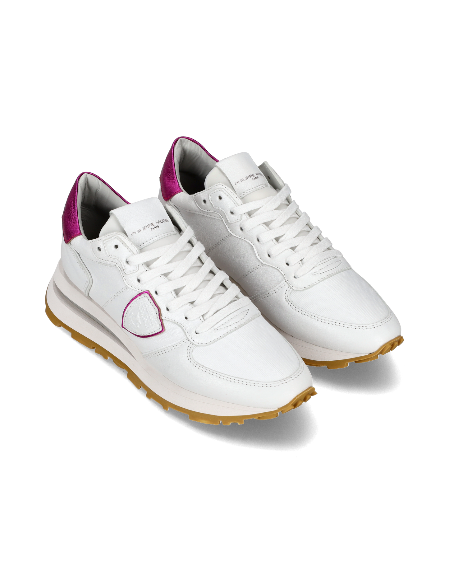 Sneaker basse Tropez Haute donna - bianco e fucsia