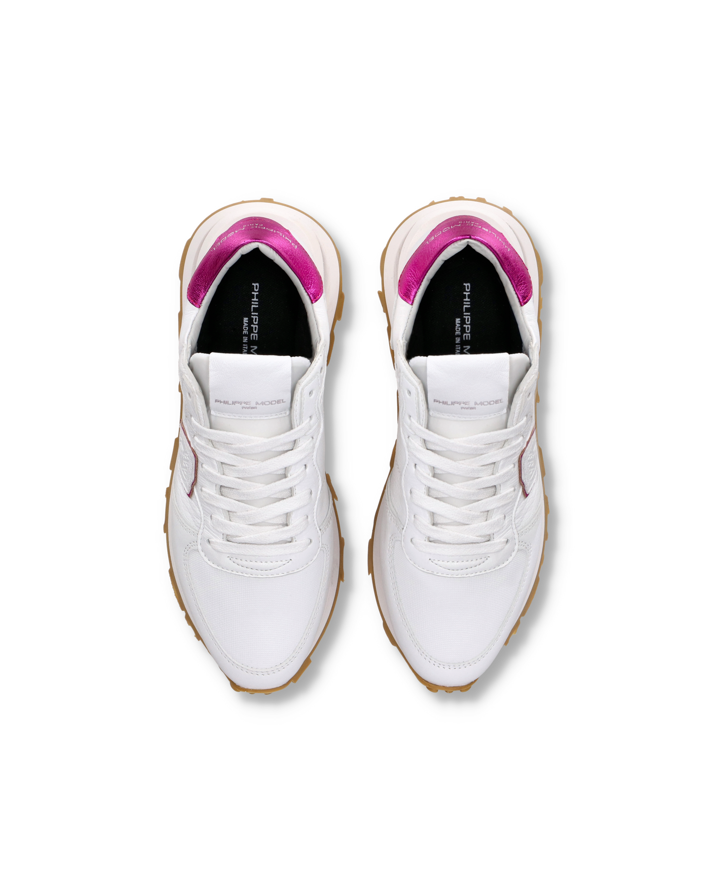 Sneaker basse Tropez Haute donna - bianco e fucsia