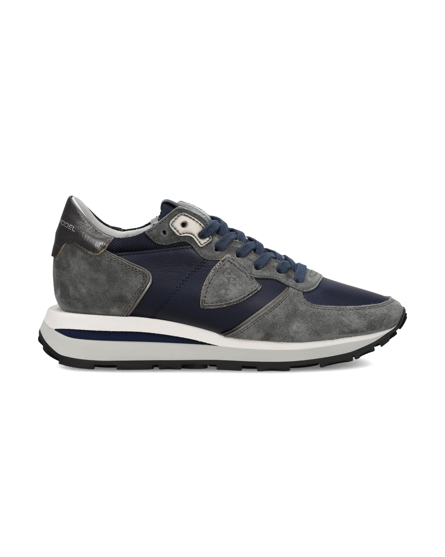 Damessneakers Tropez Haute, Blauw Grijs