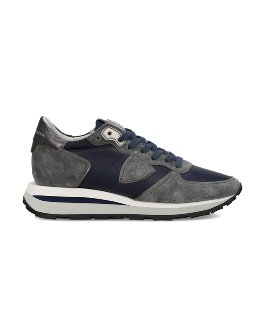 Sneakers Tropez Haute Donna, Blu Grigio