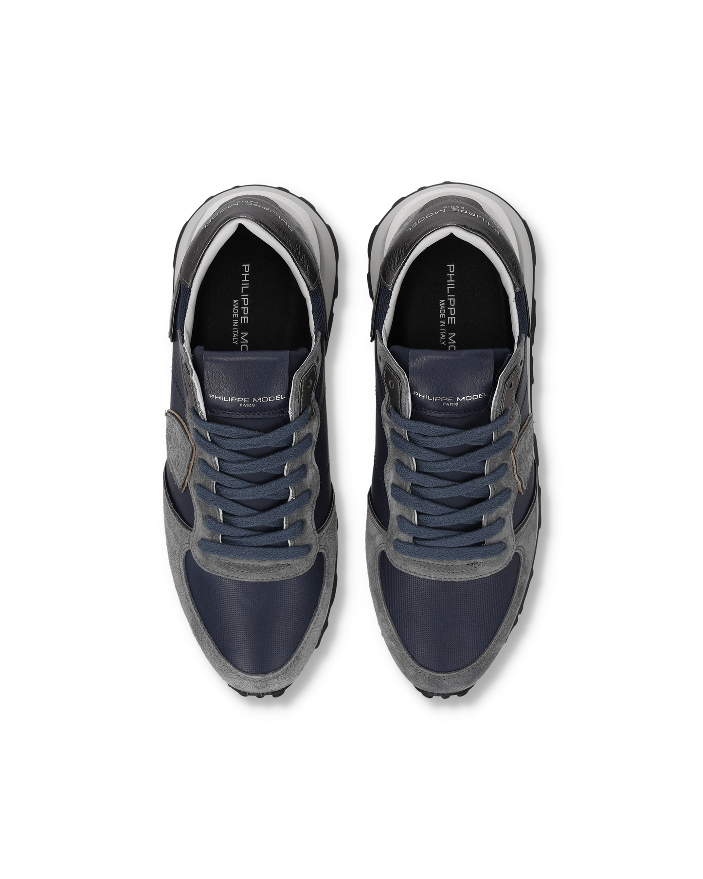 Damessneakers Tropez Haute, Blauw Grijs