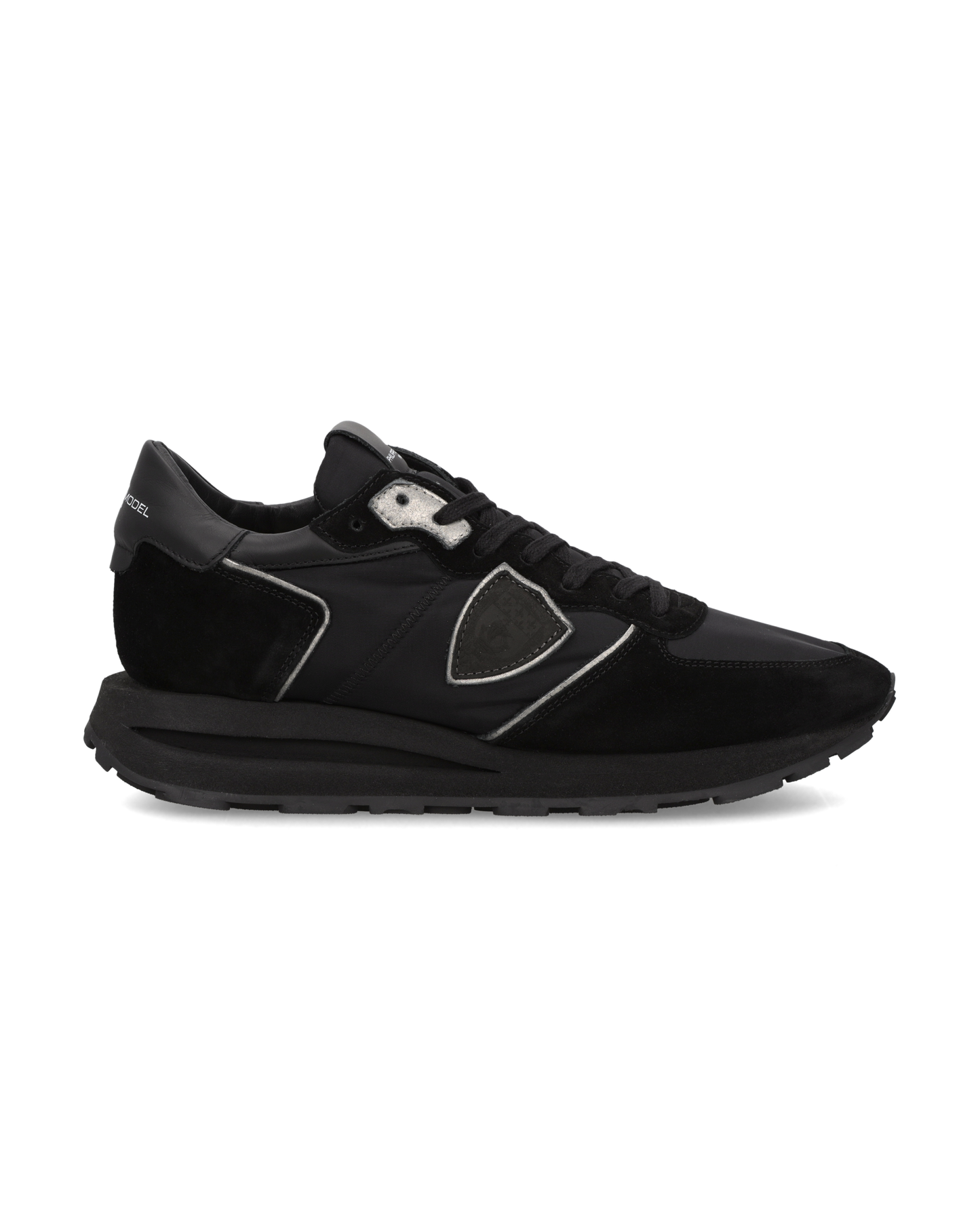 Baskets Tropez Haute Homme, Noir Gris Anthracite