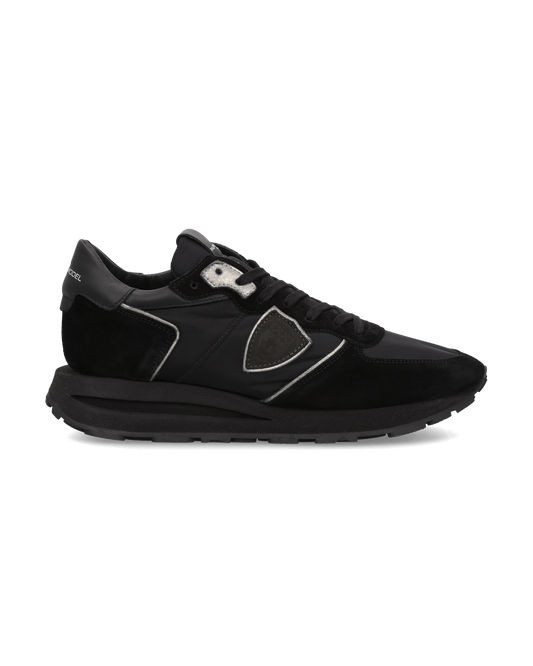 Baskets Tropez Haute Homme, Noir Gris Anthracite