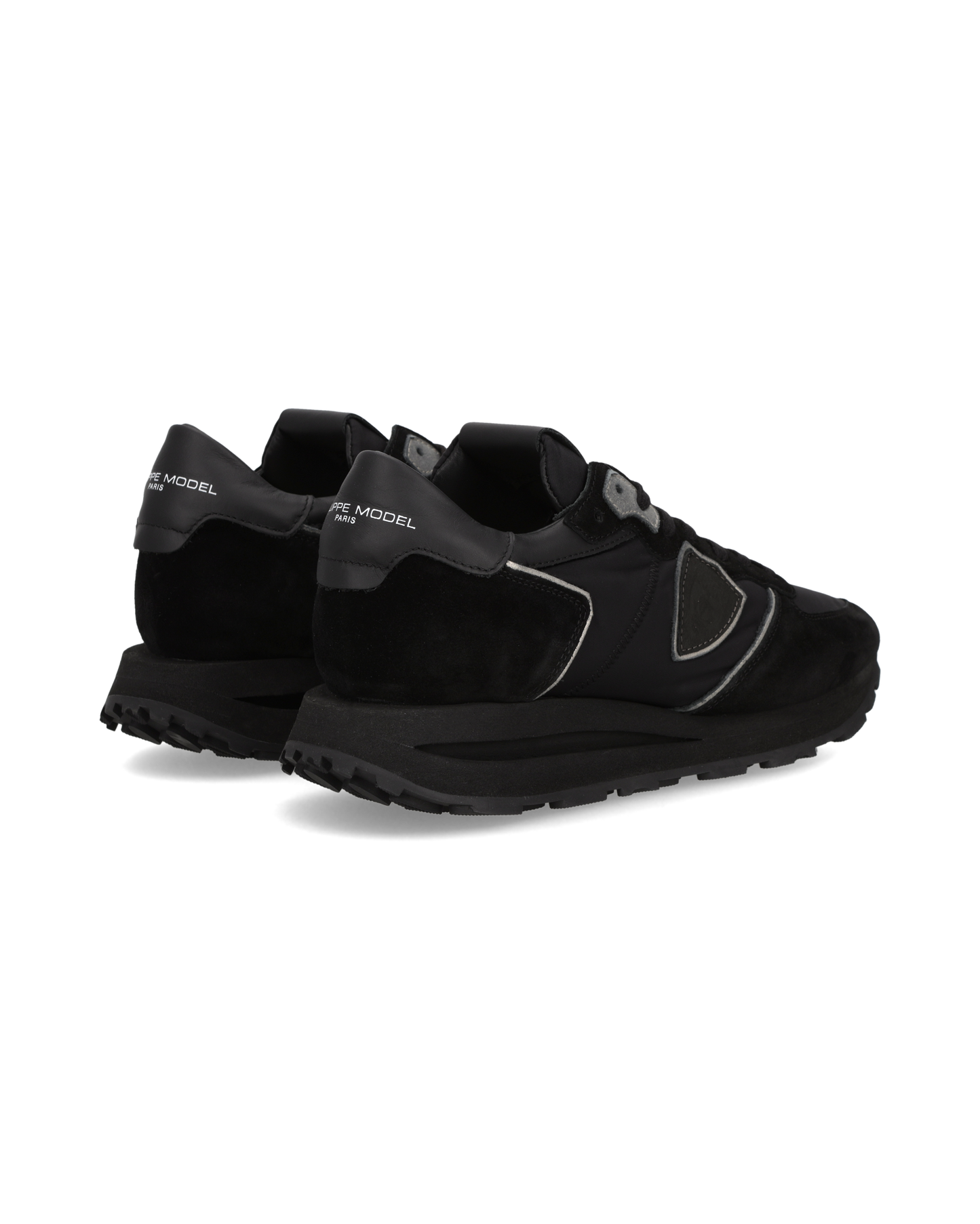Baskets Tropez Haute Homme, Noir Gris Anthracite