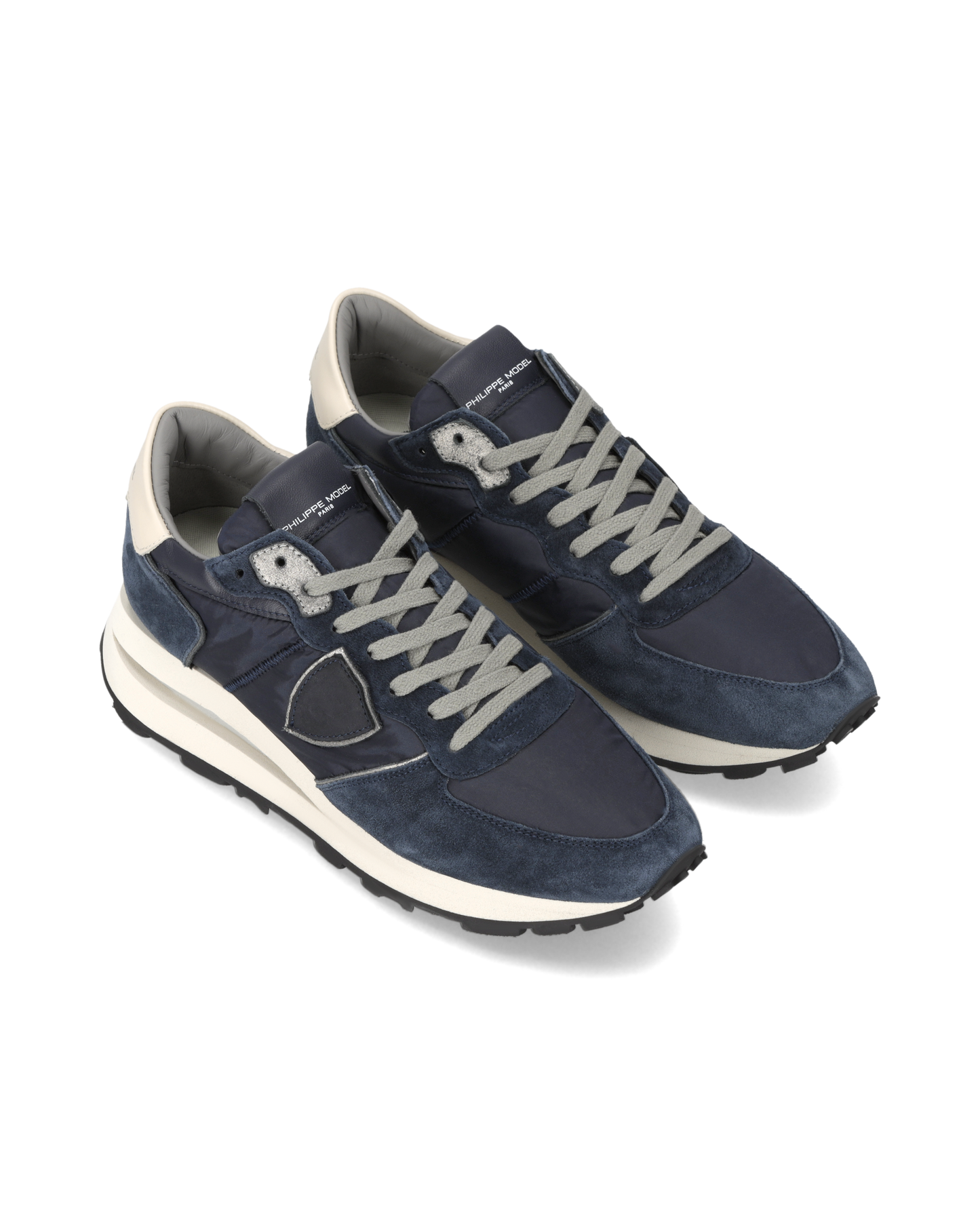 Baskets Tropez Haute Homme, Bleu Océan Beurre
