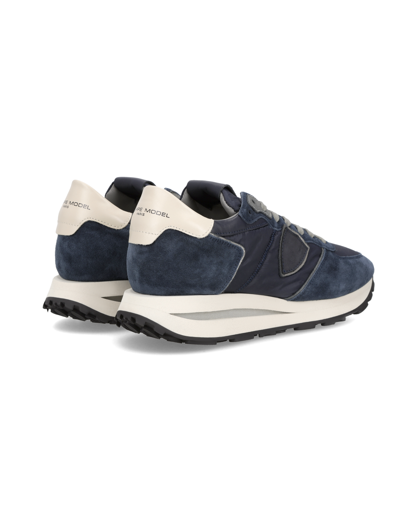 Baskets Tropez Haute Homme, Bleu Océan Beurre