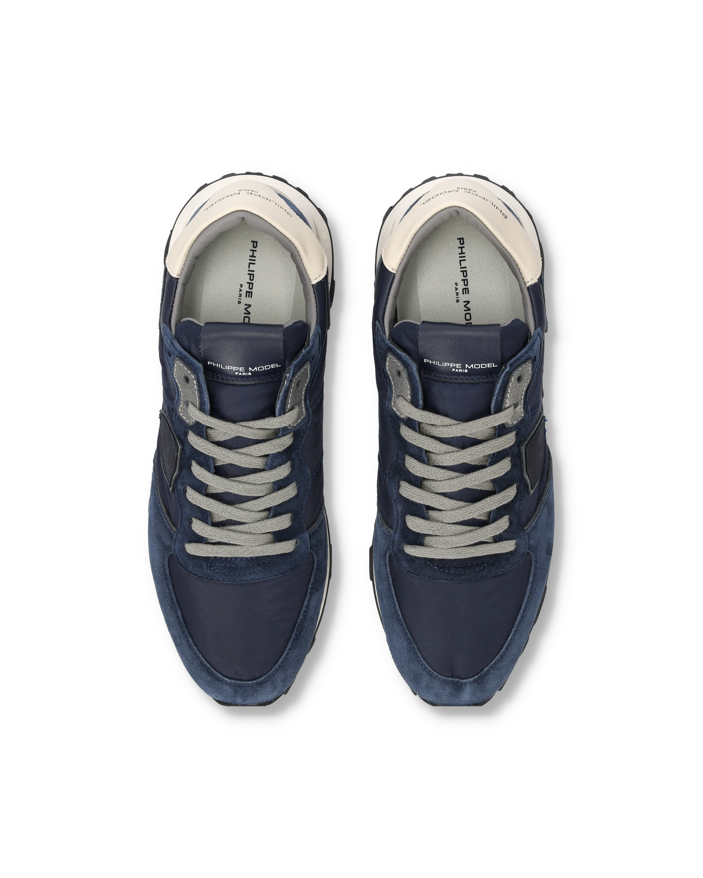 Baskets Tropez Haute Homme, Bleu Océan Beurre