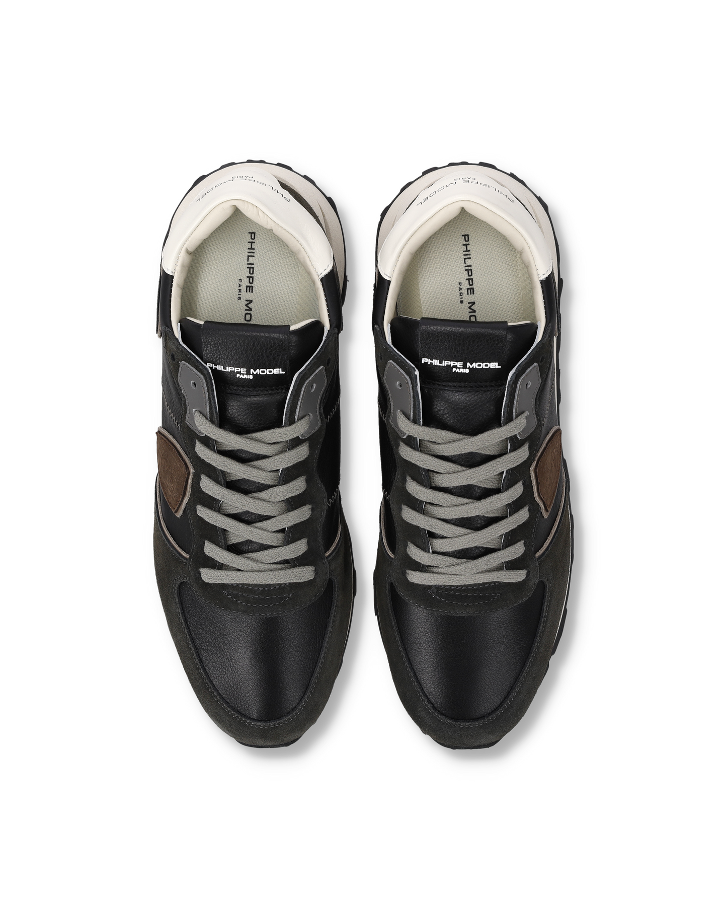 Sneakers Tropez Haute Men, Black White