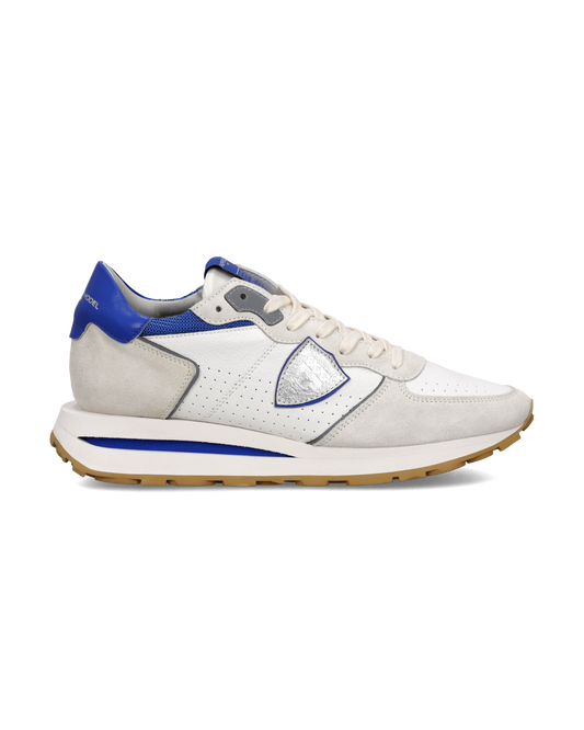 Sneakers Tropez Haute Uomo, Bianco Blu