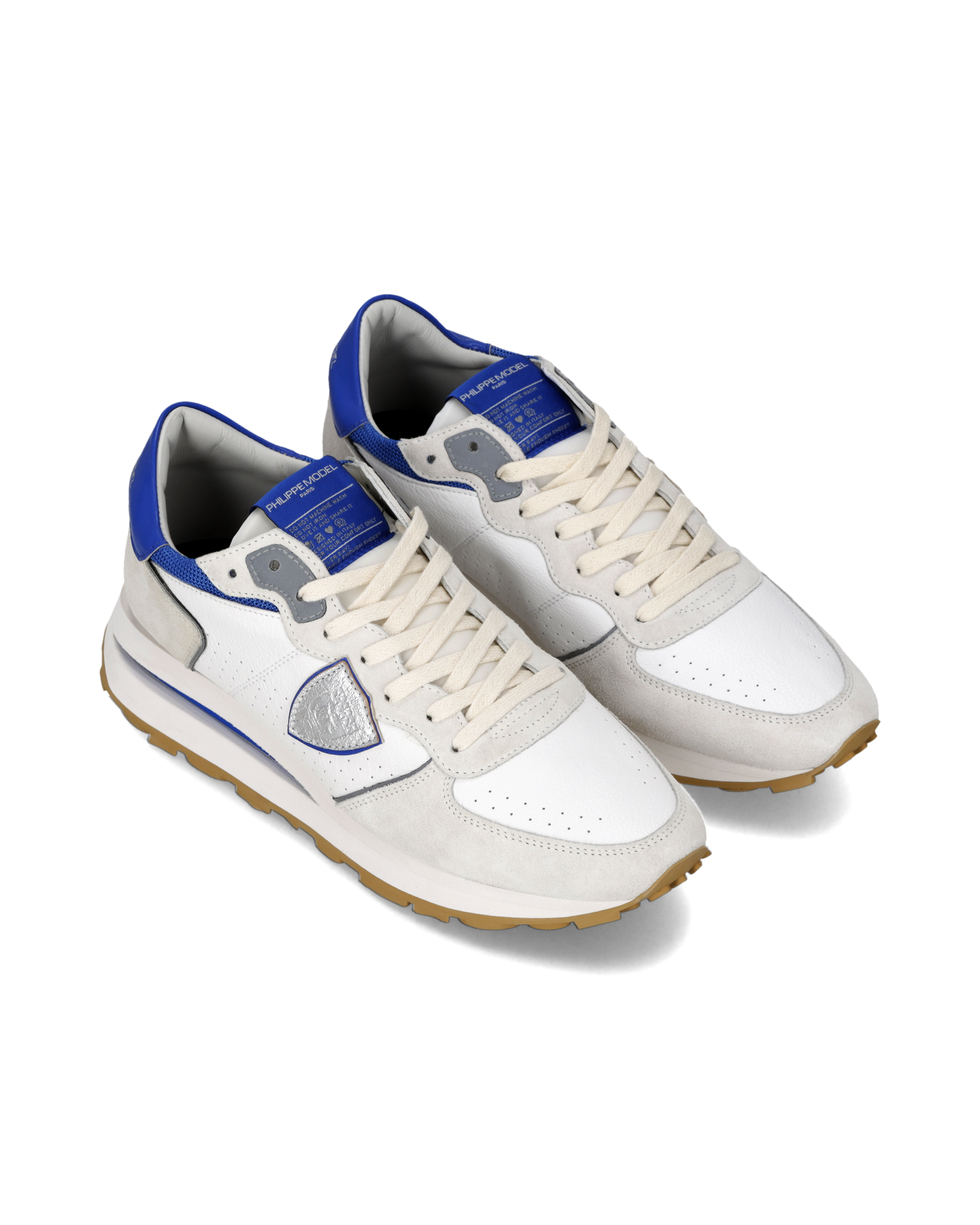 Sneakers Tropez Haute Uomo, Bianco Blu