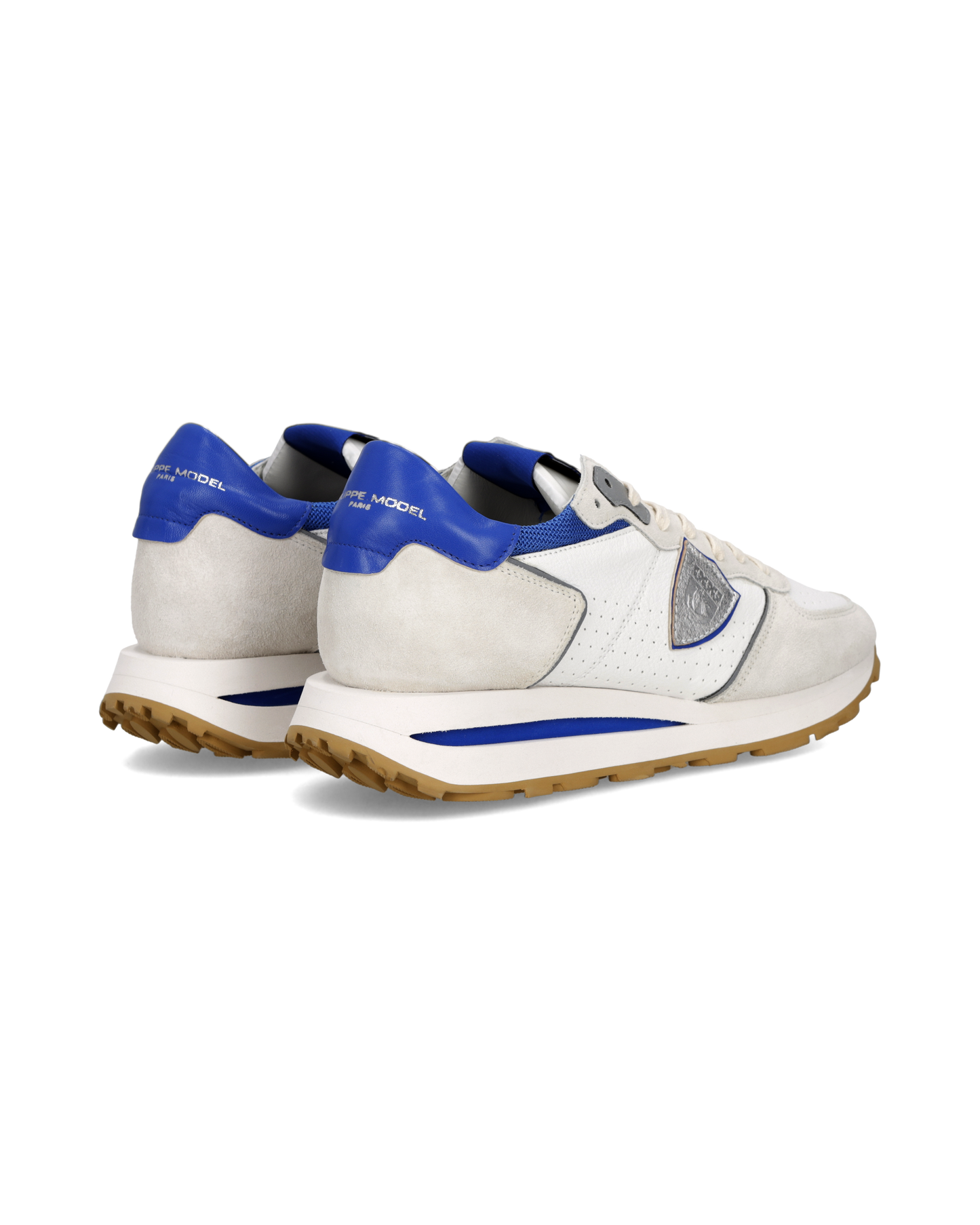 Sneakers Tropez Haute Uomo, Bianco Blu
