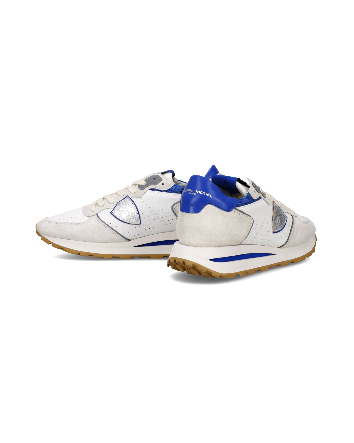 Sneakers Tropez Haute Uomo, Bianco Blu