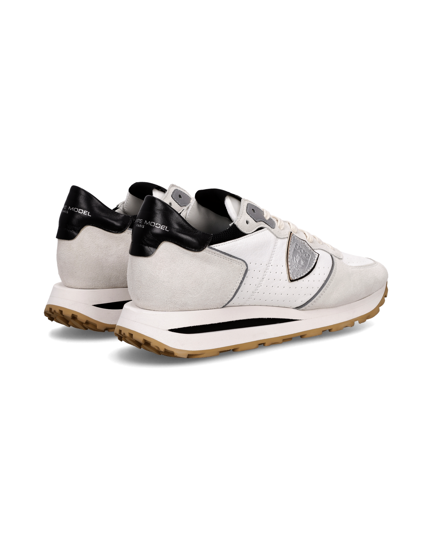 Sneakers Tropez Haute Uomo, Bianco Nero