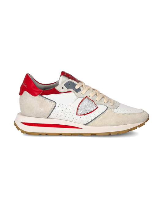 Sneakers Tropez Haute Running Men, White Red