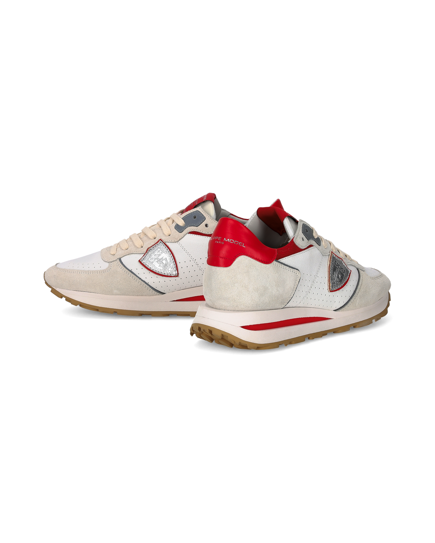 Sneakers Tropez Haute Running Men, White Red