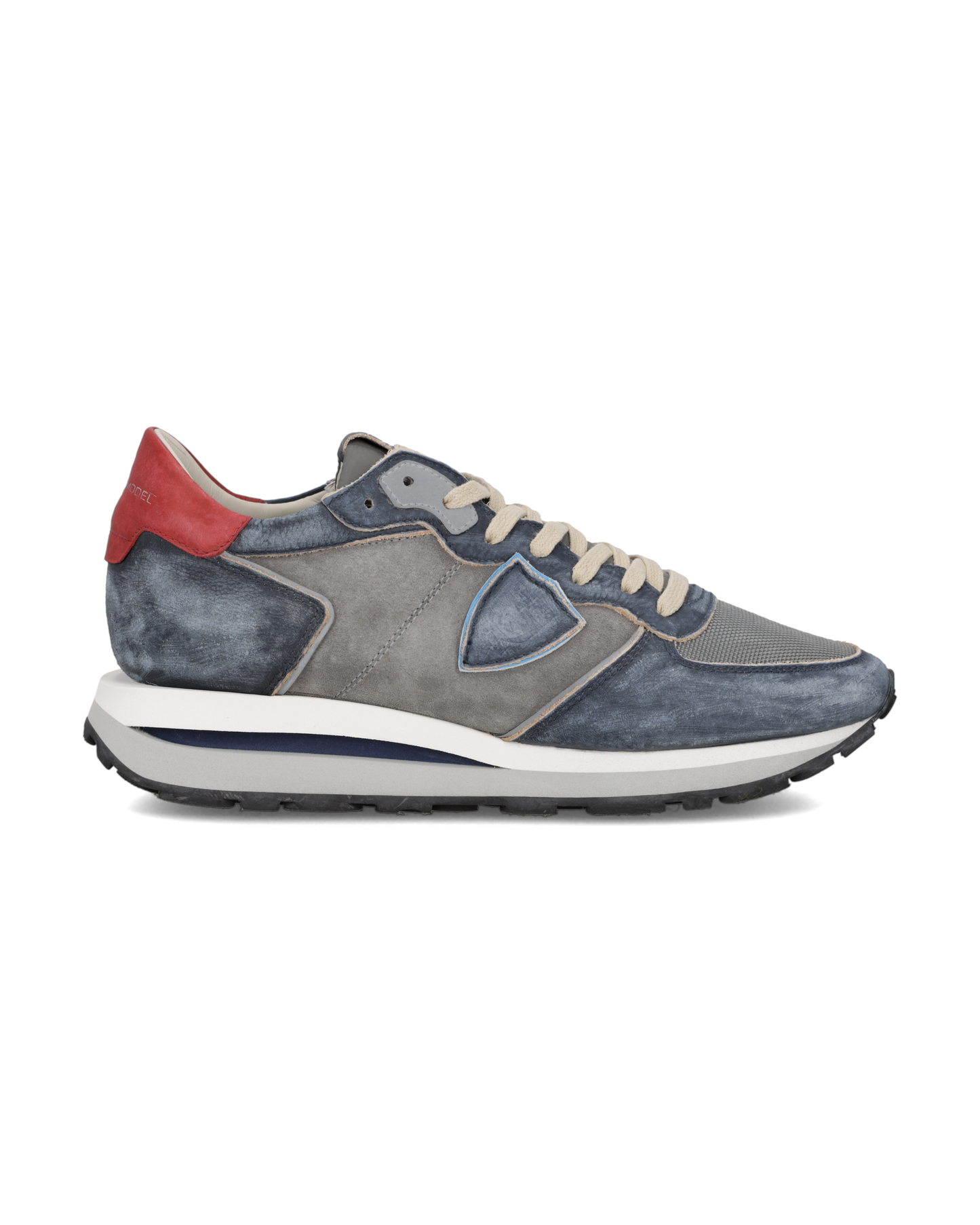 Sneakers Tropez Haute Uomo, Grigio Blu