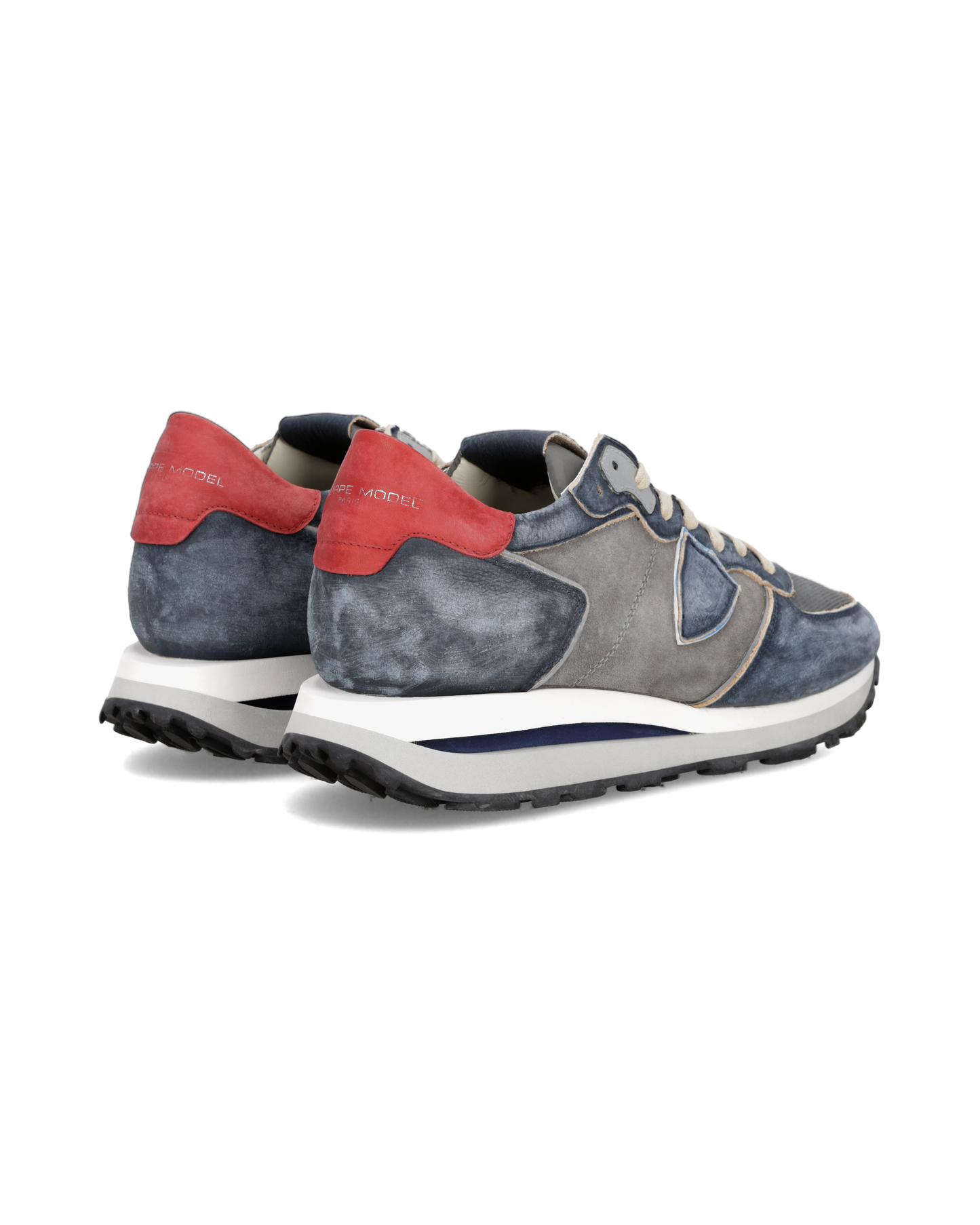 Sneakers Tropez Haute Uomo, Grigio Blu