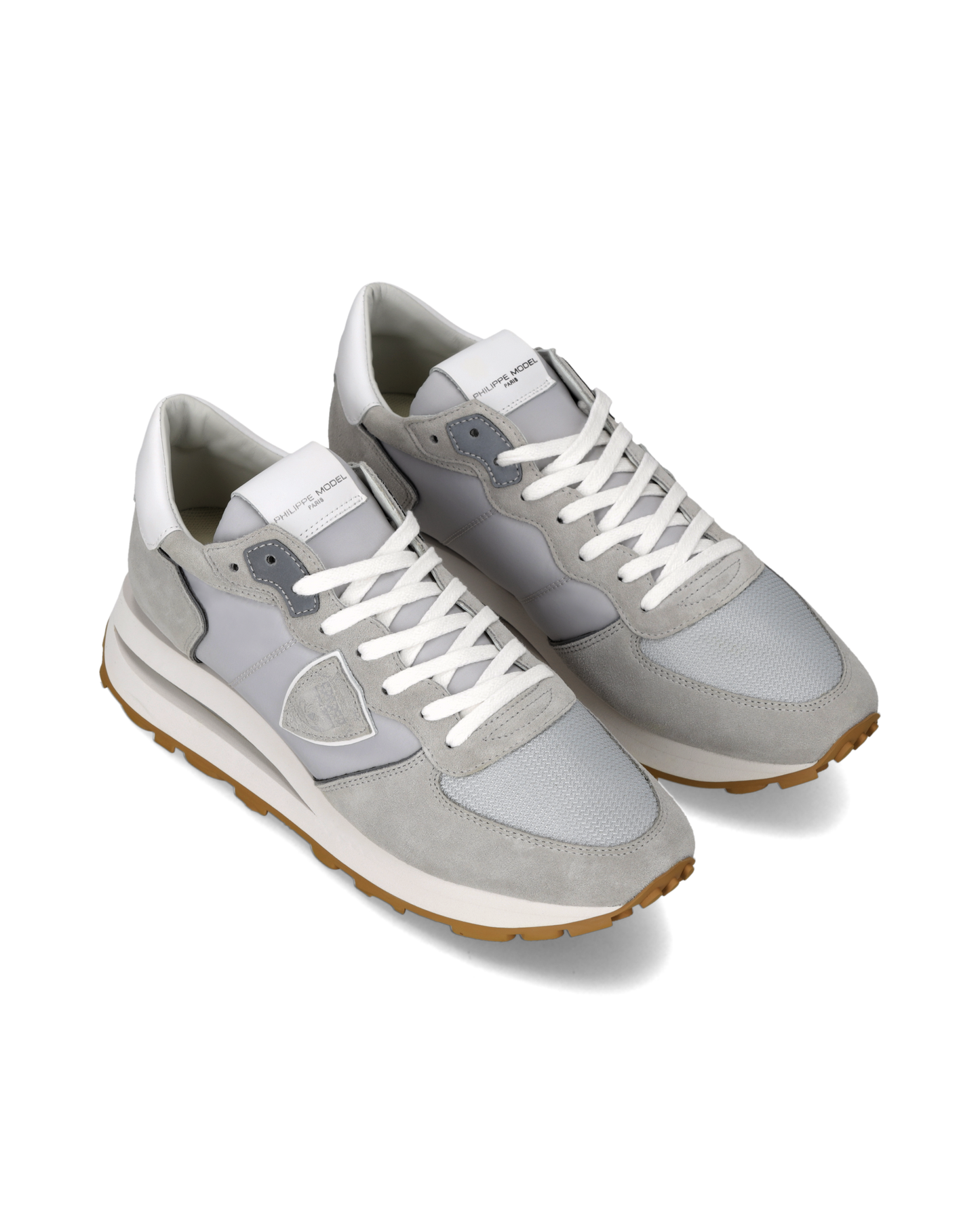 Sneakers Tropez Haute Uomo, Grigio Bianco