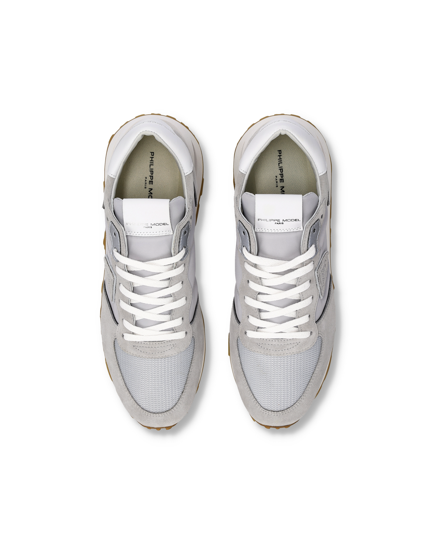 Sneakers Tropez Haute Uomo, Grigio Bianco