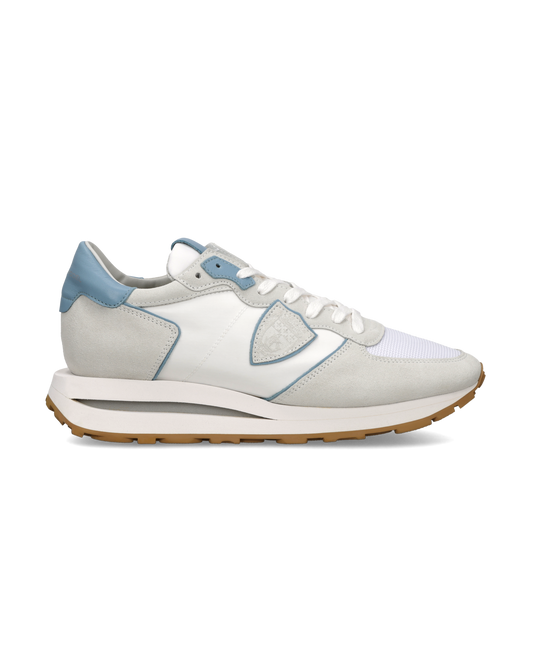 Sneakers Tropez Haute Uomo, Bianco Avio Grigio