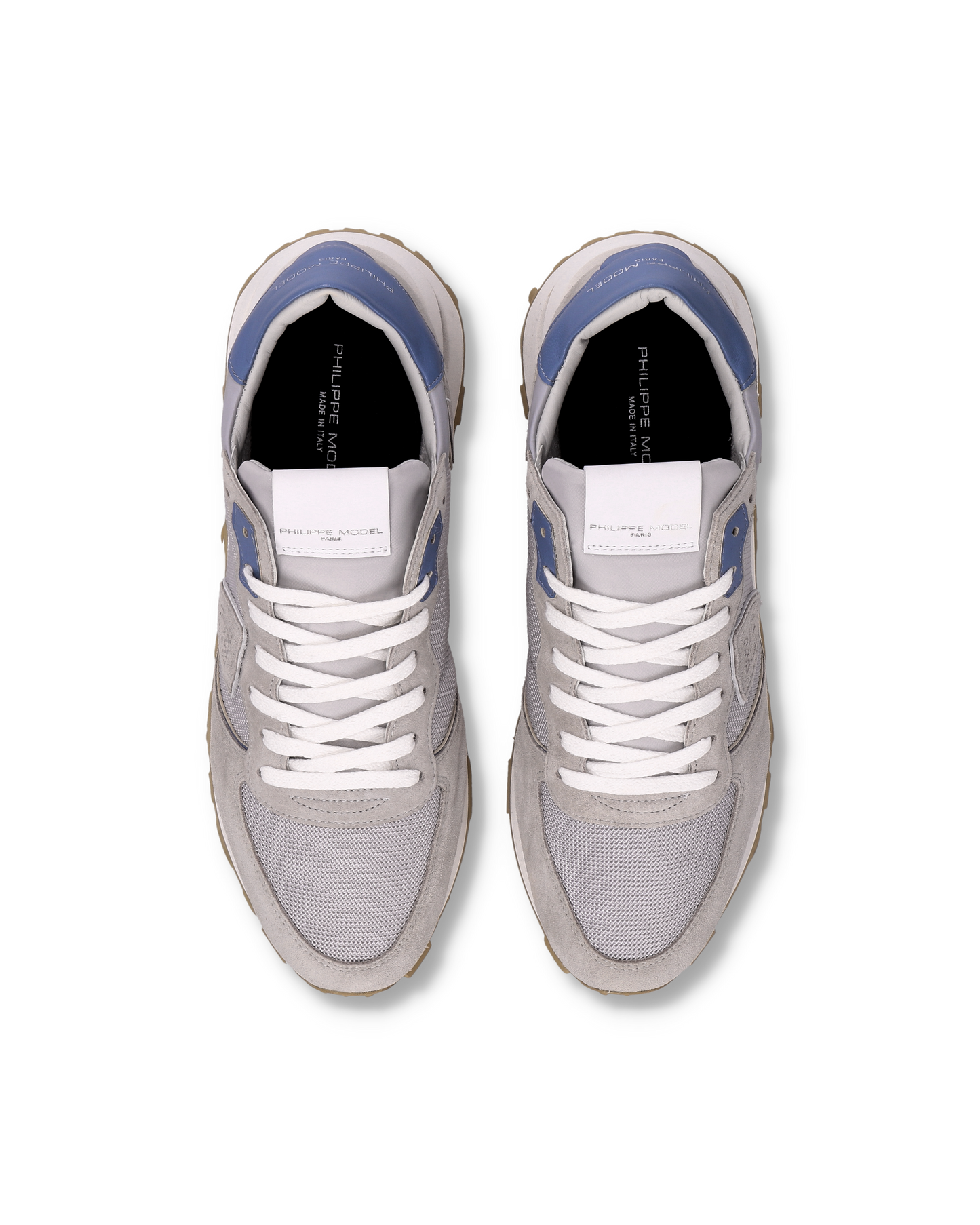 Sneakers Tropez Haute Uomo, Grigio Blu 