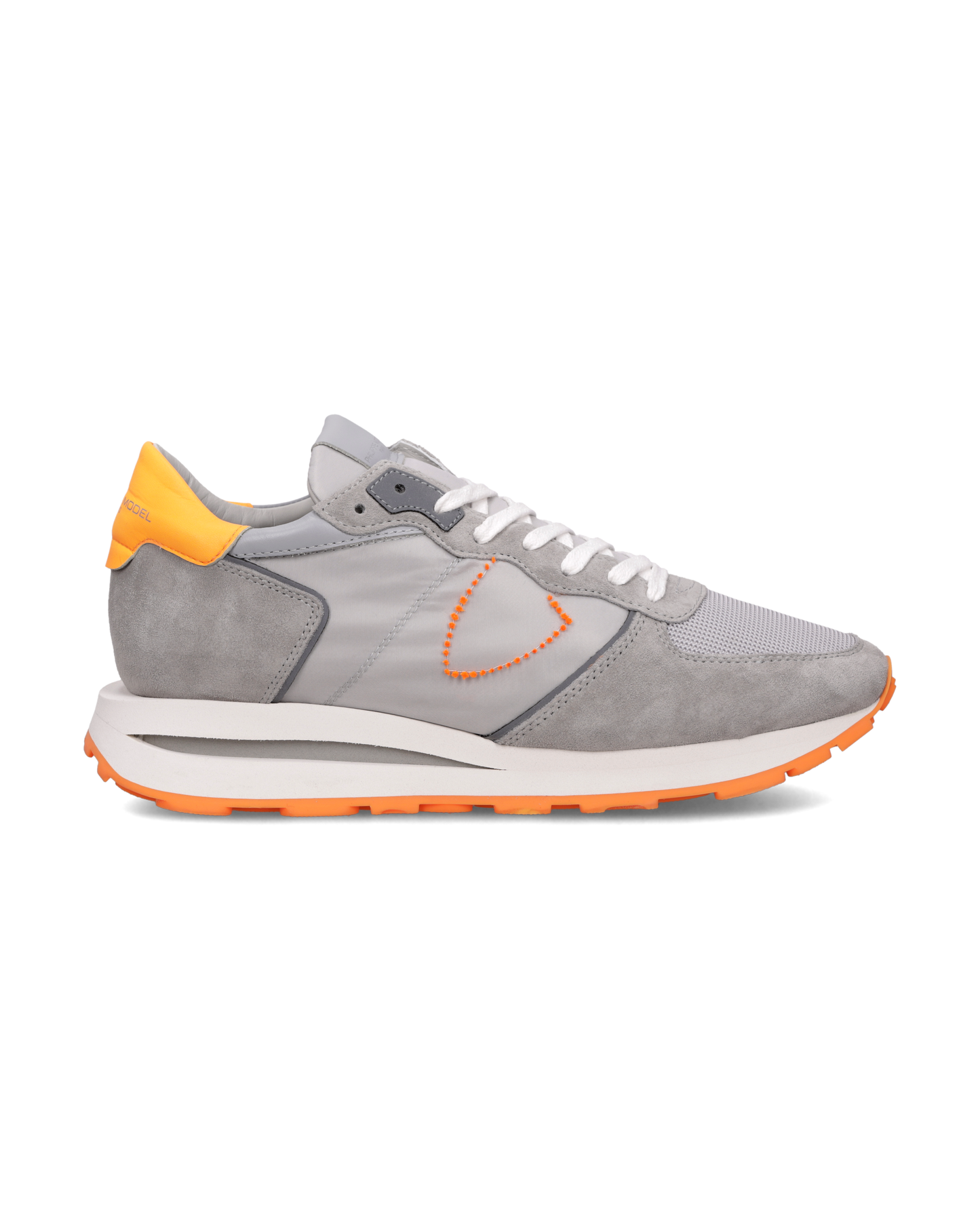 Sneakers Tropez Haute Uomo, Grigio Arancione