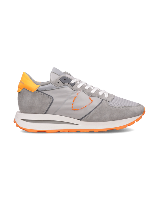 Sneakers Tropez Haute Uomo, Grigio Arancione
