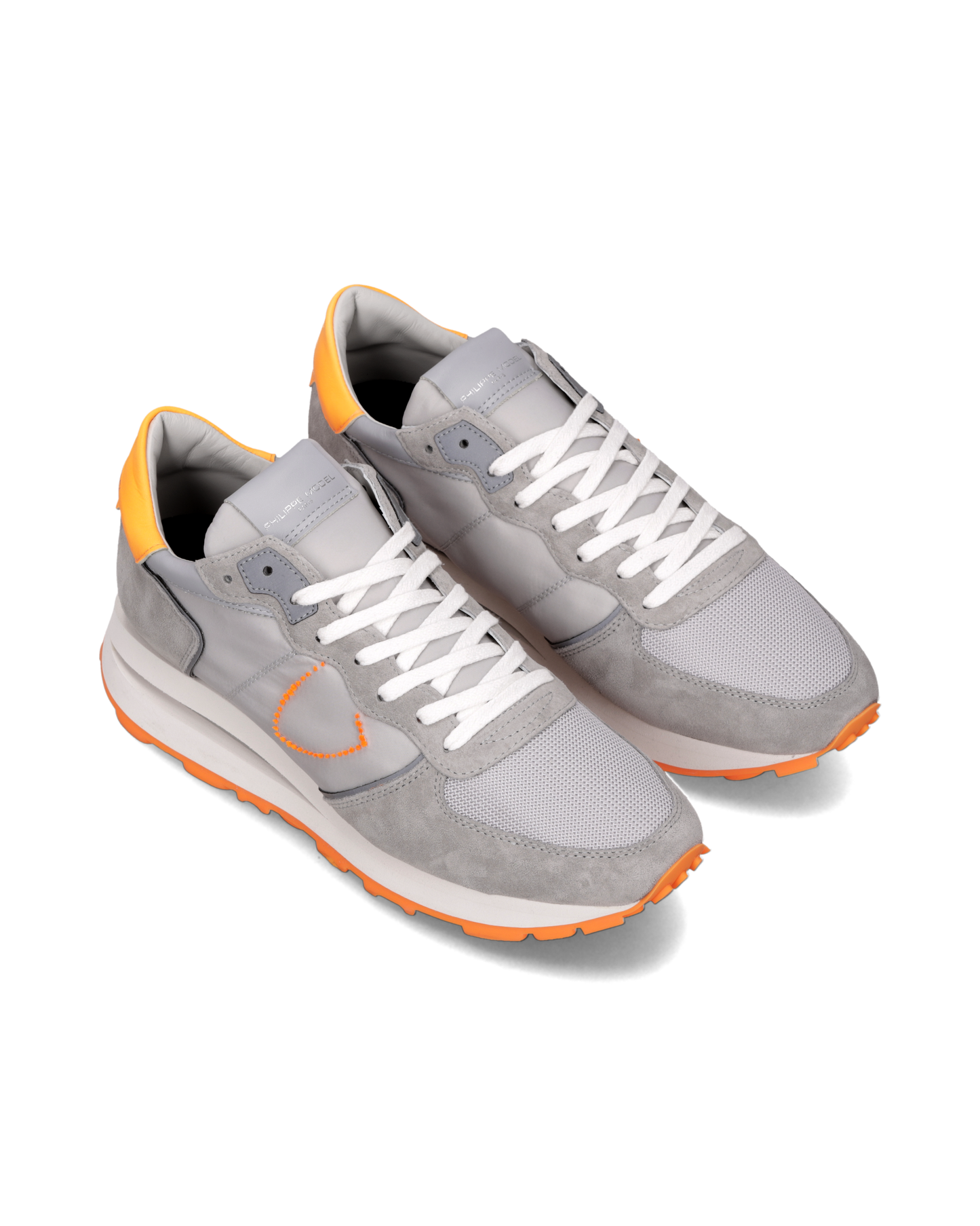 Sneakers Tropez Haute Uomo, Grigio Arancione