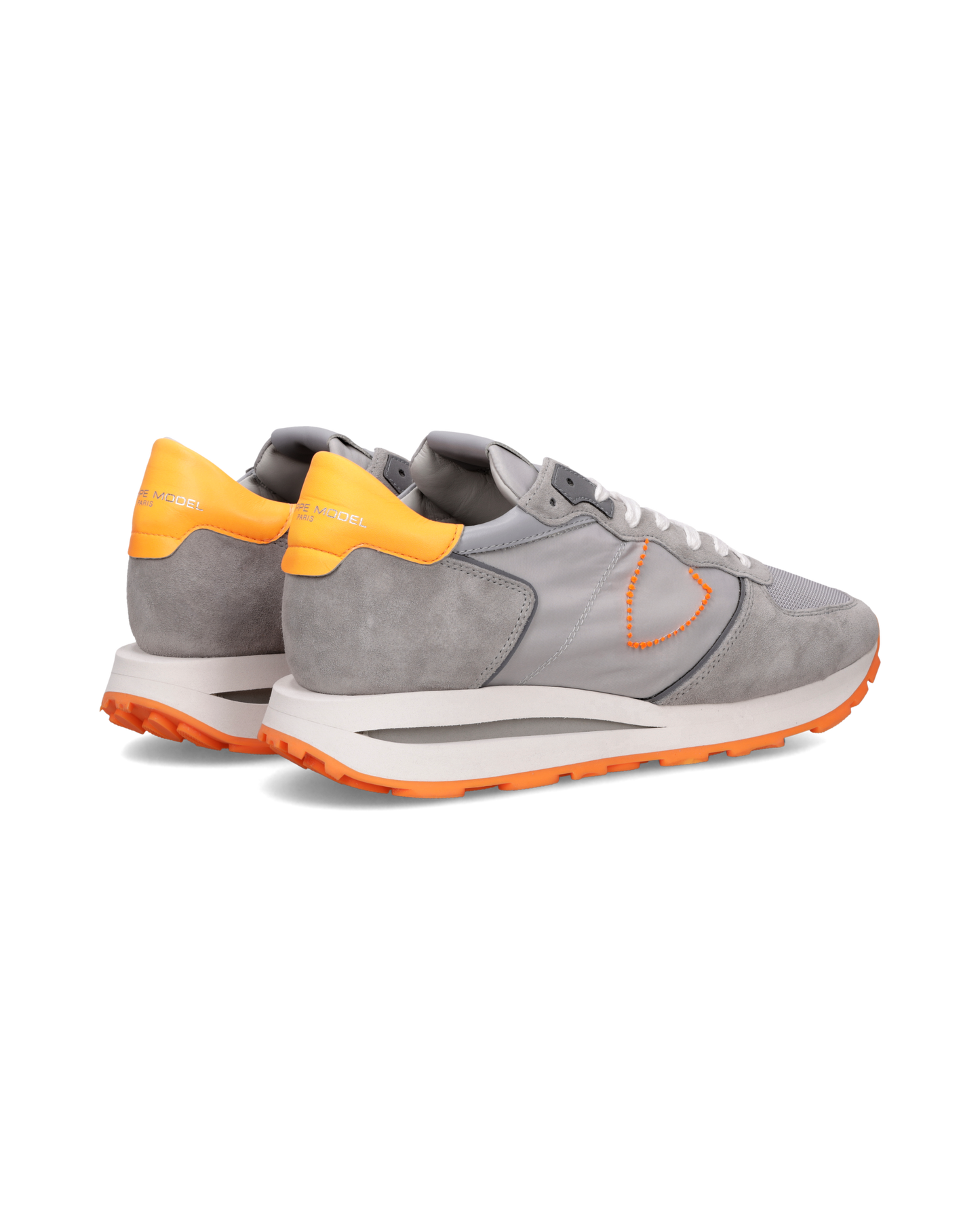 Sneakers Tropez Haute Uomo, Grigio Arancione