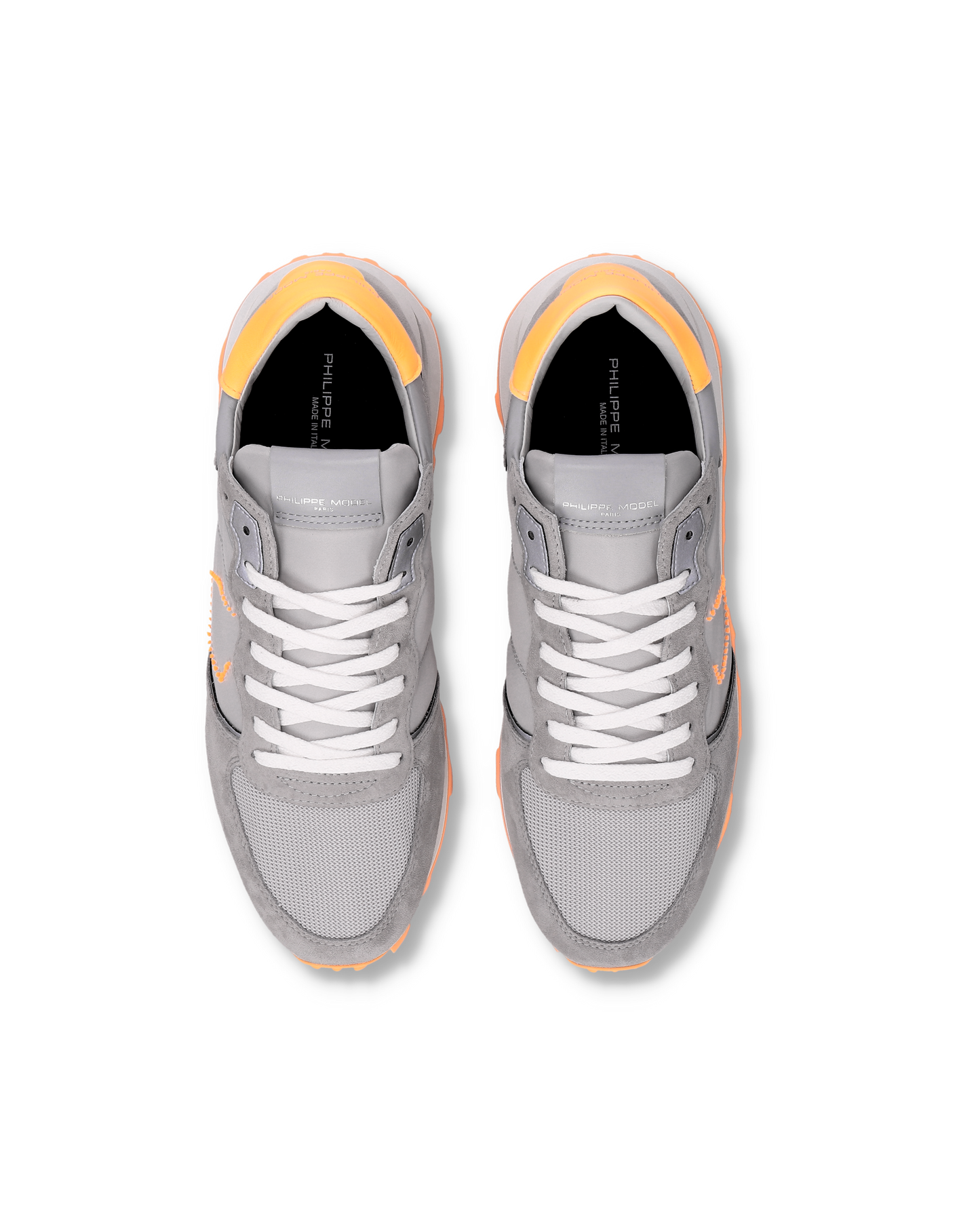 Sneakers Tropez Haute Uomo, Grigio Arancione