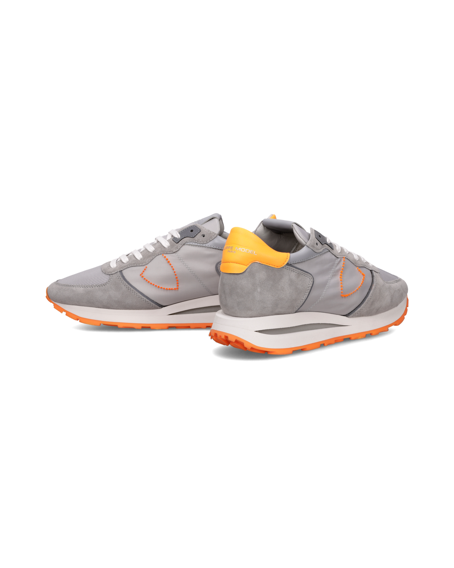 Sneakers Tropez Haute Uomo, Grigio Arancione
